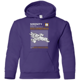 Sweatshirts Purple / YS Serenity Service And Repair Manual Youth Hoodie