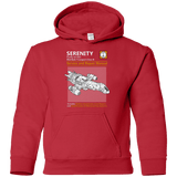 Sweatshirts Red / YS Serenity Service And Repair Manual Youth Hoodie