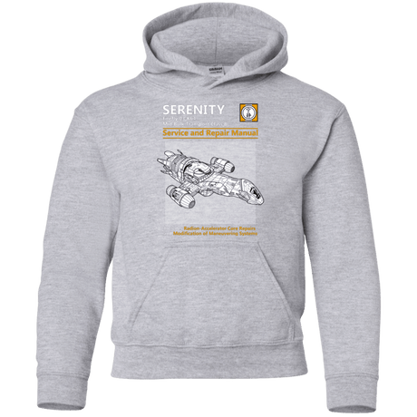 Sweatshirts Sport Grey / YS Serenity Service And Repair Manual Youth Hoodie