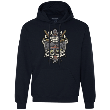 Sweatshirts Navy / Small Serenity Valley Memorial Premium Fleece Hoodie