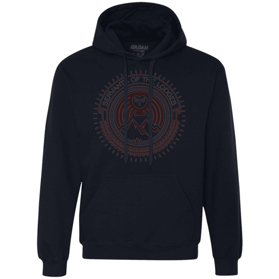 Sweatshirts Navy / Small SERVANTS Premium Fleece Hoodie