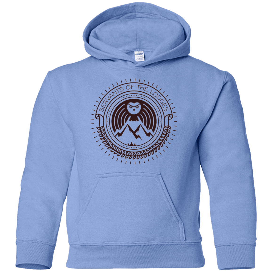 Sweatshirts Carolina Blue / YS SERVANTS Youth Hoodie
