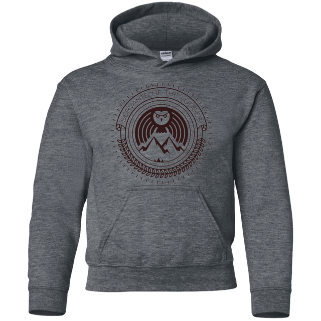 Sweatshirts Dark Heather / YS SERVANTS Youth Hoodie