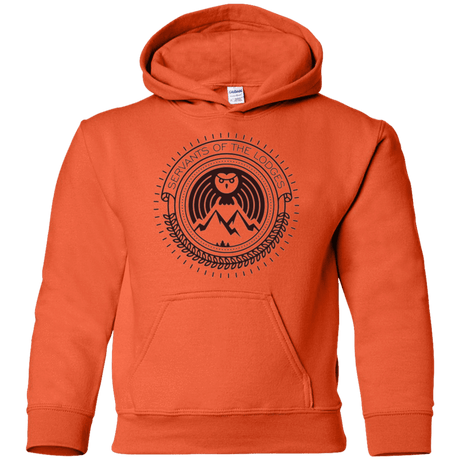 Sweatshirts Orange / YS SERVANTS Youth Hoodie