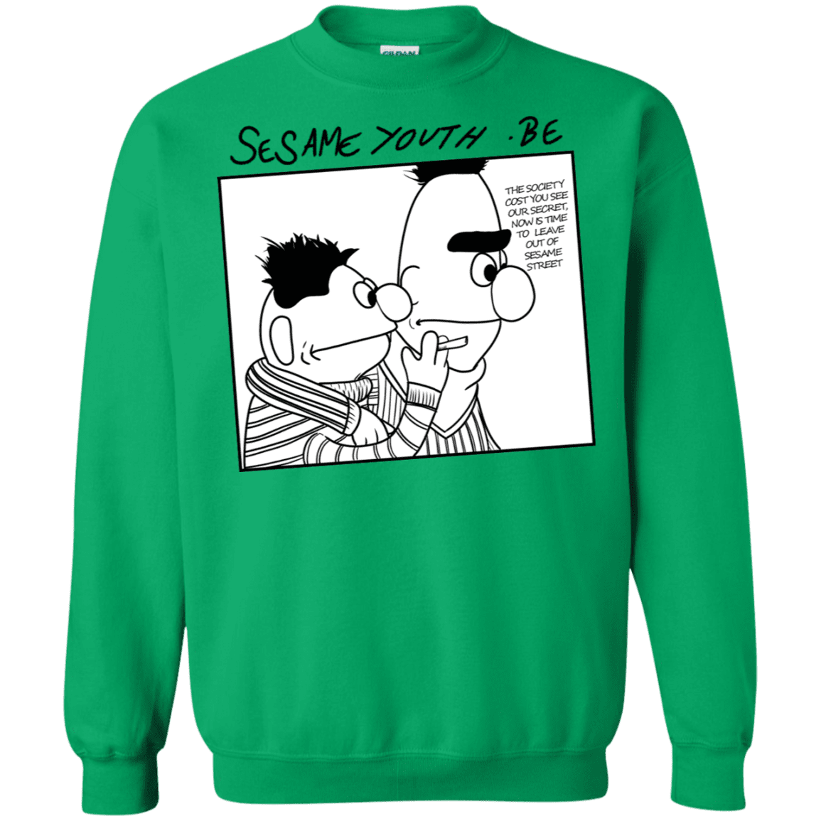 Sweatshirts Irish Green / S Sesame Youth Crewneck Sweatshirt