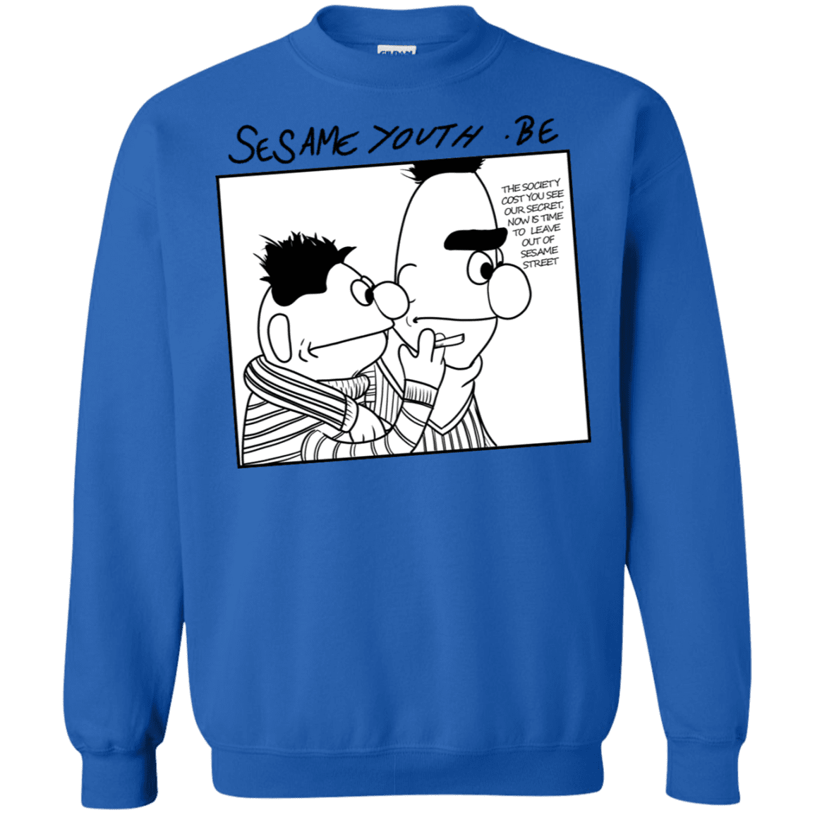 Sweatshirts Royal / S Sesame Youth Crewneck Sweatshirt