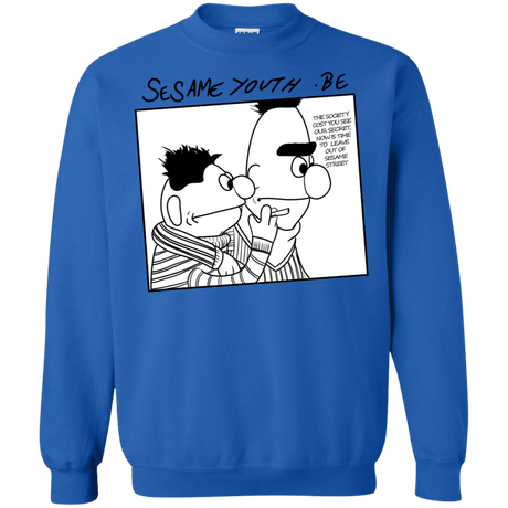 Sweatshirts Royal / S Sesame Youth Crewneck Sweatshirt