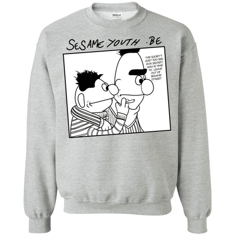 Sweatshirts Sport Grey / S Sesame Youth Crewneck Sweatshirt