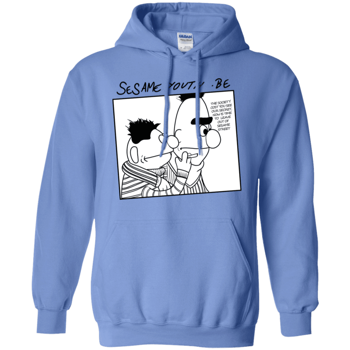 Sweatshirts Carolina Blue / S Sesame Youth Pullover Hoodie