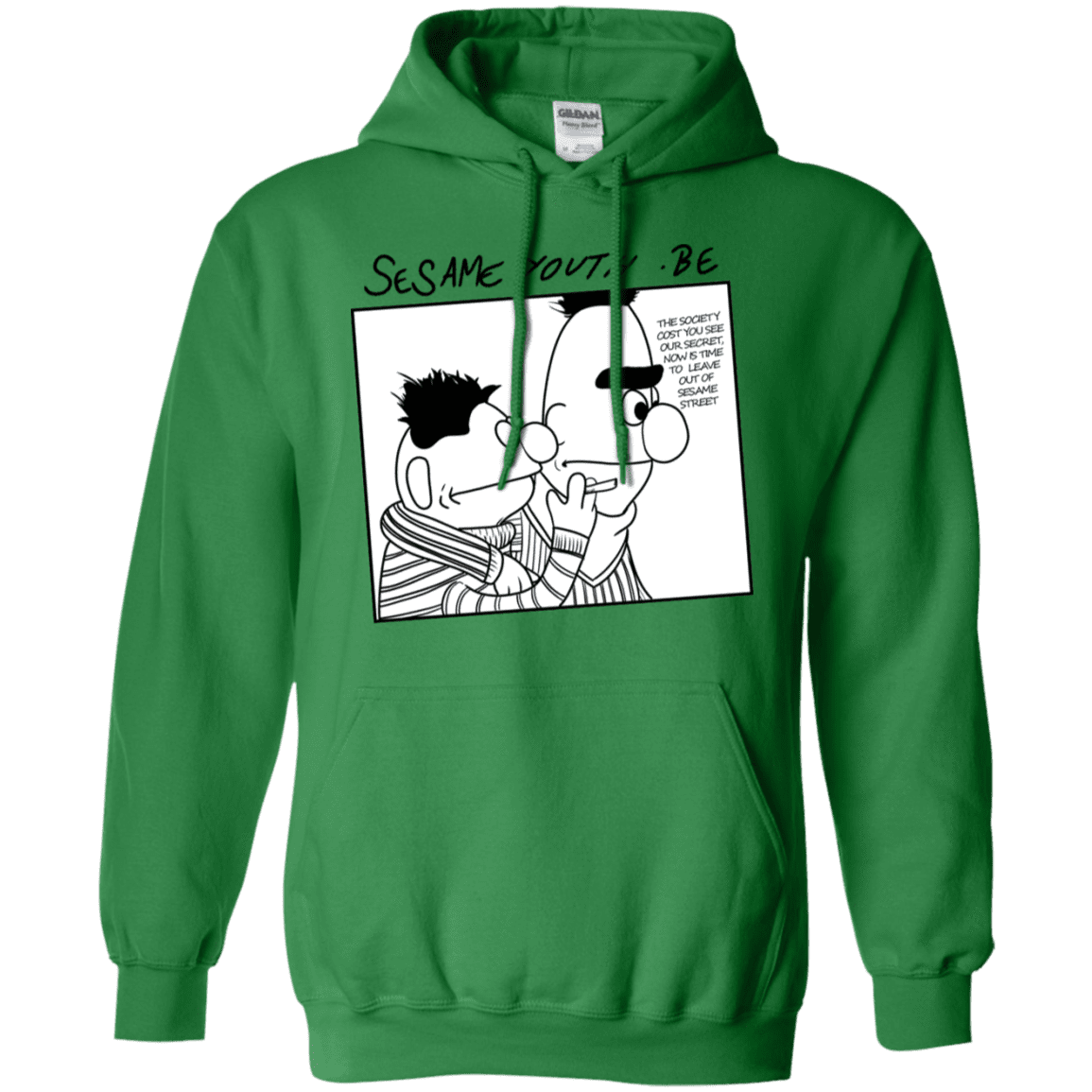 Sweatshirts Irish Green / S Sesame Youth Pullover Hoodie