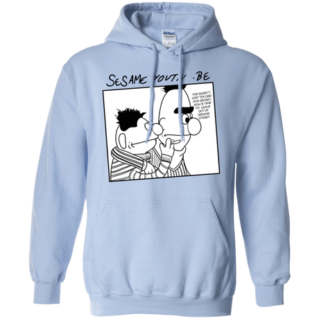 Sweatshirts Light Blue / S Sesame Youth Pullover Hoodie