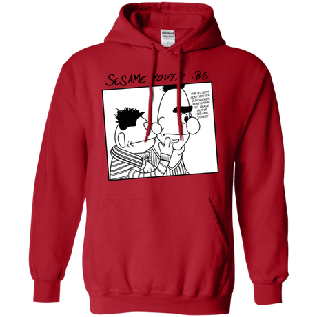 Sweatshirts Red / S Sesame Youth Pullover Hoodie