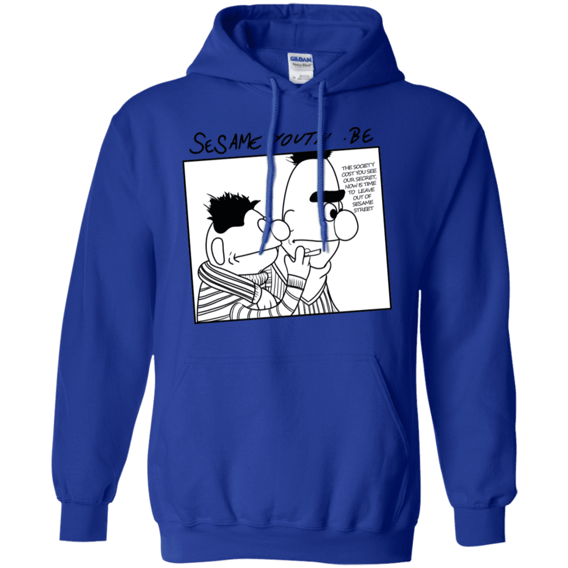 Sweatshirts Royal / S Sesame Youth Pullover Hoodie