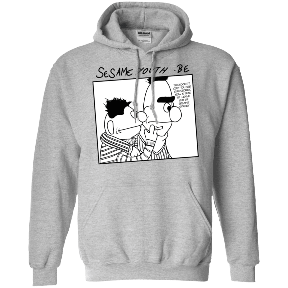 Sweatshirts Sport Grey / S Sesame Youth Pullover Hoodie