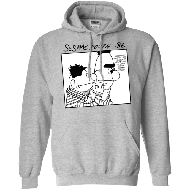 Sweatshirts Sport Grey / S Sesame Youth Pullover Hoodie