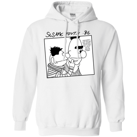 Sweatshirts White / S Sesame Youth Pullover Hoodie