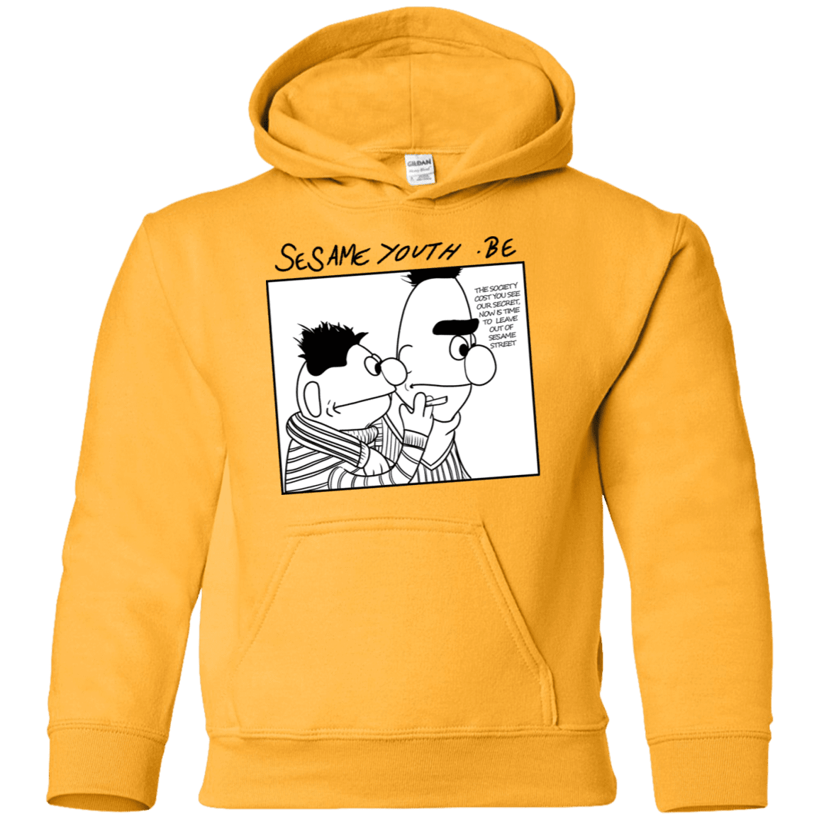 Sweatshirts Gold / YS Sesame Youth Youth Hoodie