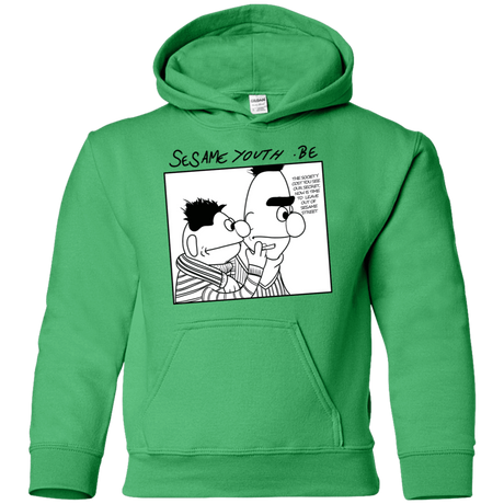 Sweatshirts Irish Green / YS Sesame Youth Youth Hoodie