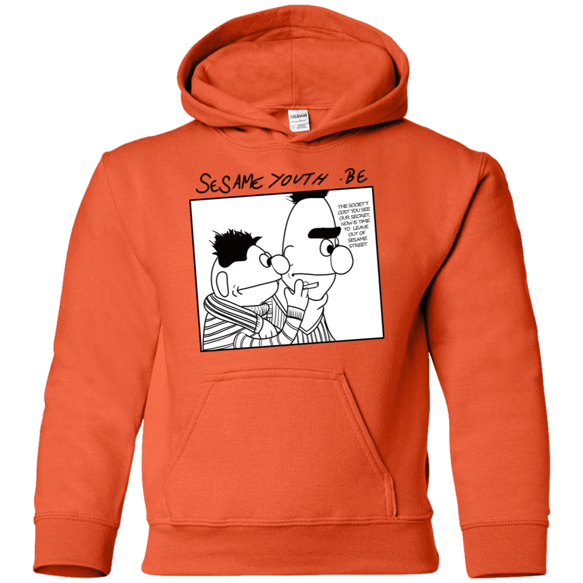 Sweatshirts Orange / YS Sesame Youth Youth Hoodie