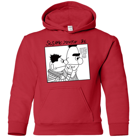 Sweatshirts Red / YS Sesame Youth Youth Hoodie