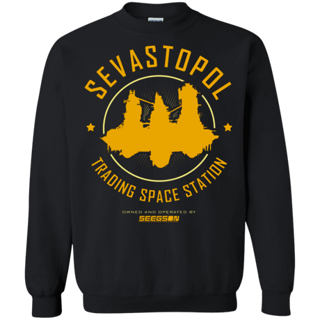 Sweatshirts Black / Small Sevastopol Station Crewneck Sweatshirt