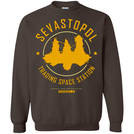 Sweatshirts Dark Chocolate / Small Sevastopol Station Crewneck Sweatshirt