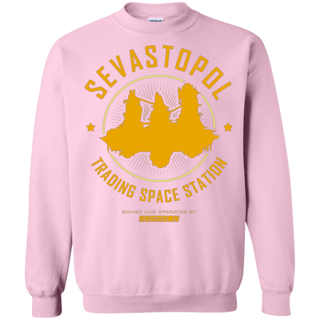 Sweatshirts Light Pink / Small Sevastopol Station Crewneck Sweatshirt