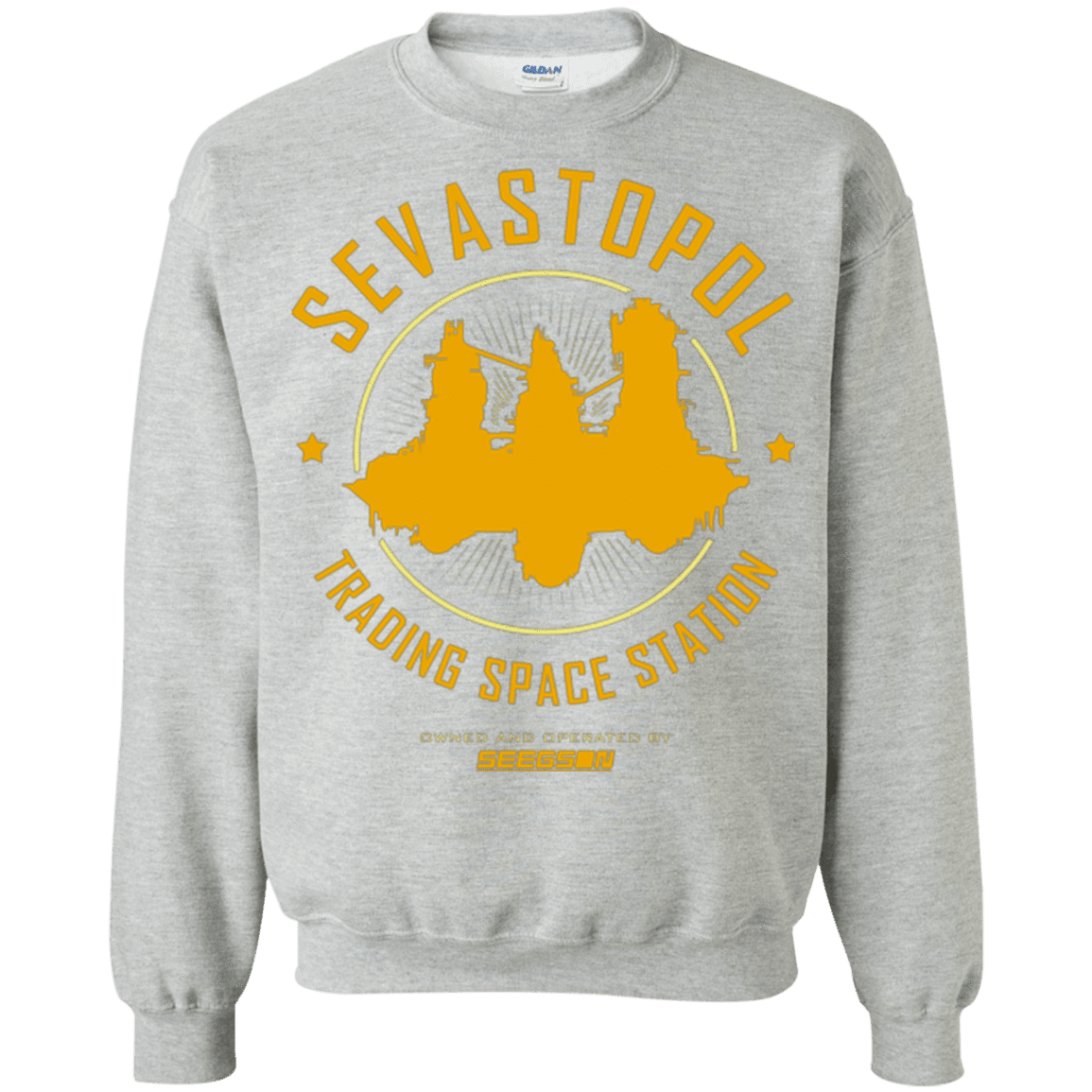 Sweatshirts Sport Grey / Small Sevastopol Station Crewneck Sweatshirt