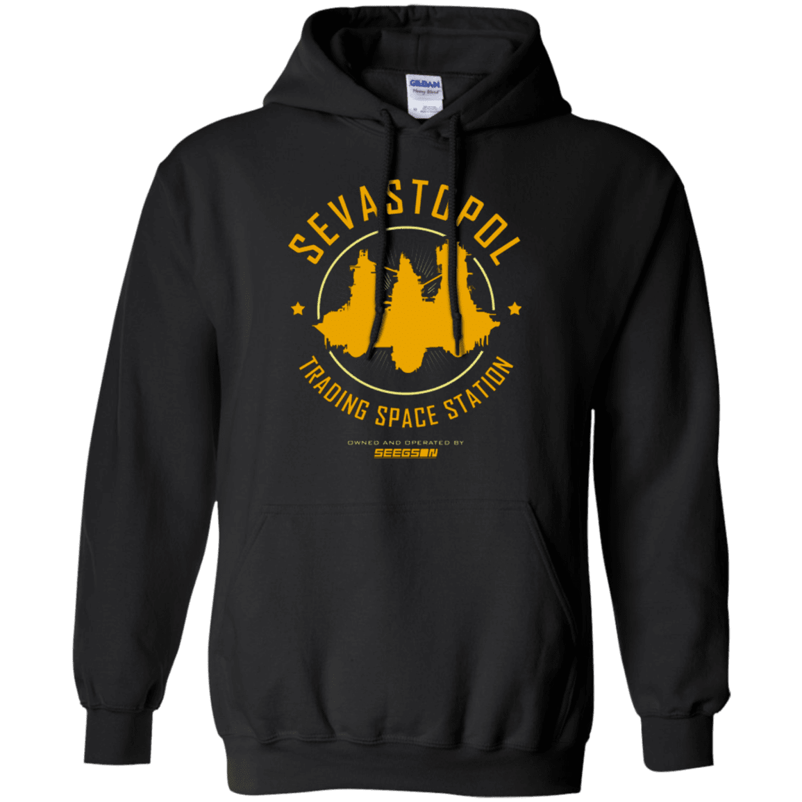Sweatshirts Black / Small Sevastopol Station Pullover Hoodie