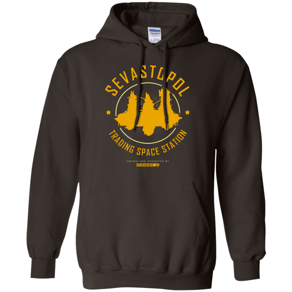 Sweatshirts Dark Chocolate / Small Sevastopol Station Pullover Hoodie