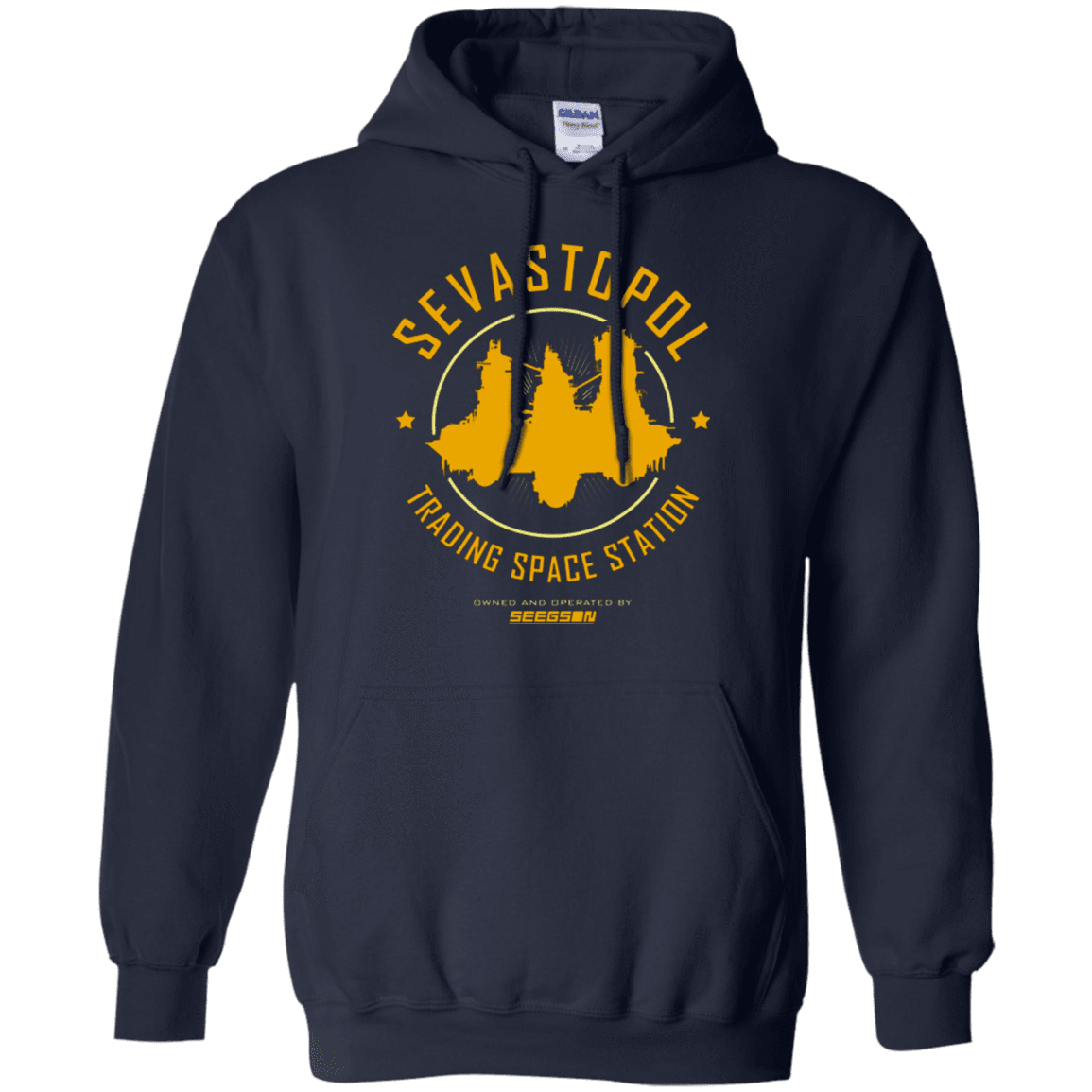 Sweatshirts Navy / Small Sevastopol Station Pullover Hoodie