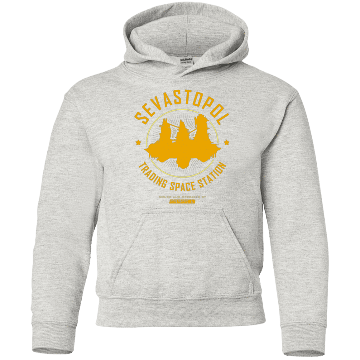 Sweatshirts Ash / YS Sevastopol Station Youth Hoodie