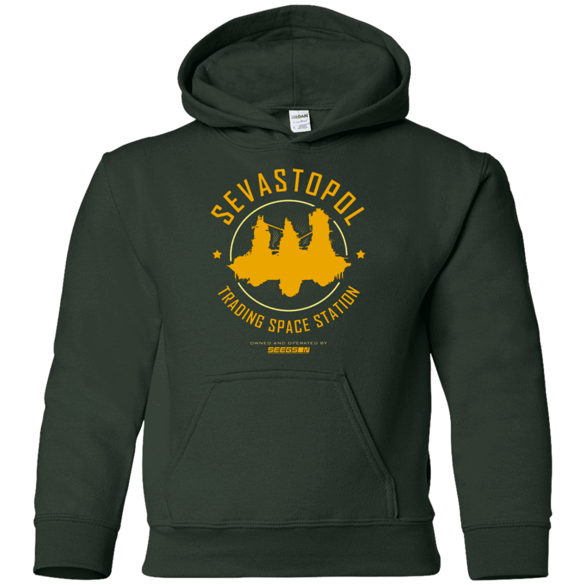 Sweatshirts Forest Green / YS Sevastopol Station Youth Hoodie