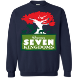 Sweatshirts Navy / S Seven Kingdoms Crewneck Sweatshirt