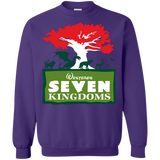 Sweatshirts Purple / S Seven Kingdoms Crewneck Sweatshirt