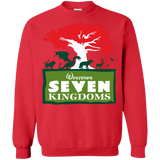 Sweatshirts Red / S Seven Kingdoms Crewneck Sweatshirt