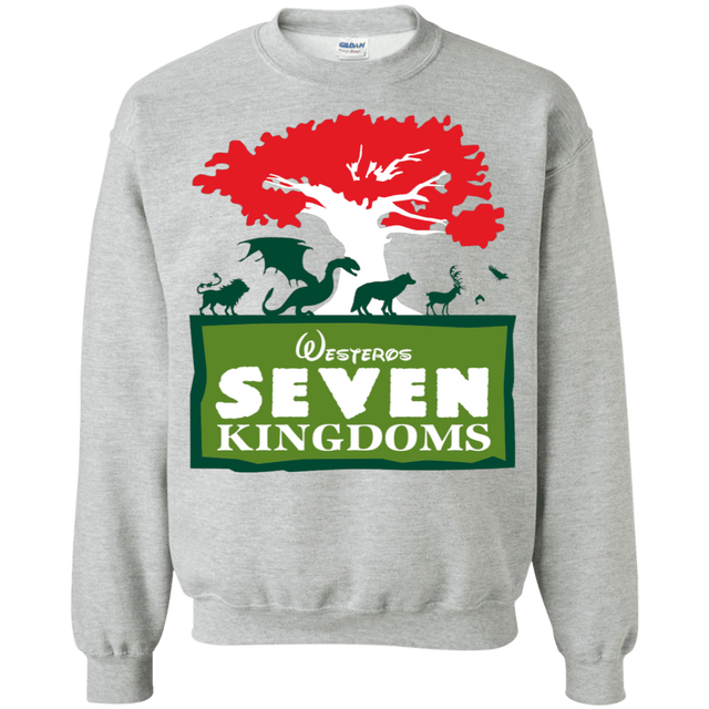Sweatshirts Sport Grey / S Seven Kingdoms Crewneck Sweatshirt