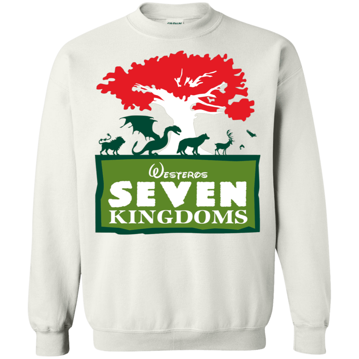 Sweatshirts White / S Seven Kingdoms Crewneck Sweatshirt