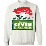 Sweatshirts White / S Seven Kingdoms Crewneck Sweatshirt