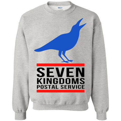 Sweatshirts Ash / Small Seven kingdoms postal service Crewneck Sweatshirt