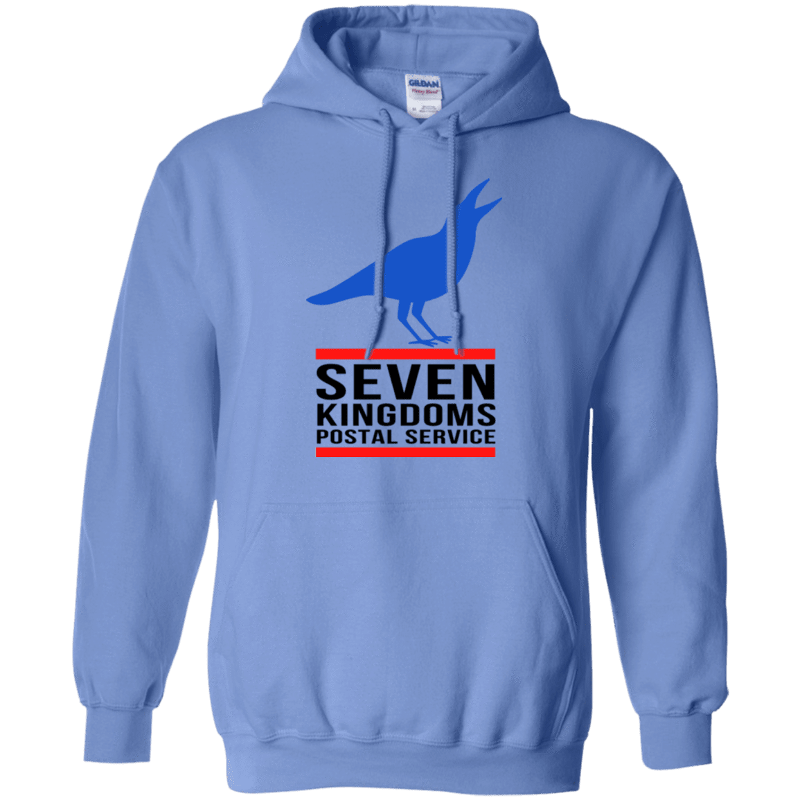 Sweatshirts Carolina Blue / Small Seven kingdoms postal service Pullover Hoodie