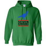 Sweatshirts Irish Green / Small Seven kingdoms postal service Pullover Hoodie