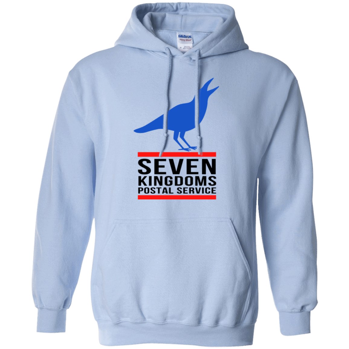 Sweatshirts Light Blue / Small Seven kingdoms postal service Pullover Hoodie
