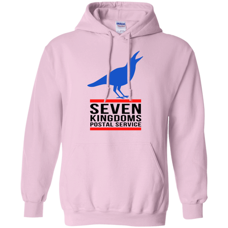 Sweatshirts Light Pink / Small Seven kingdoms postal service Pullover Hoodie
