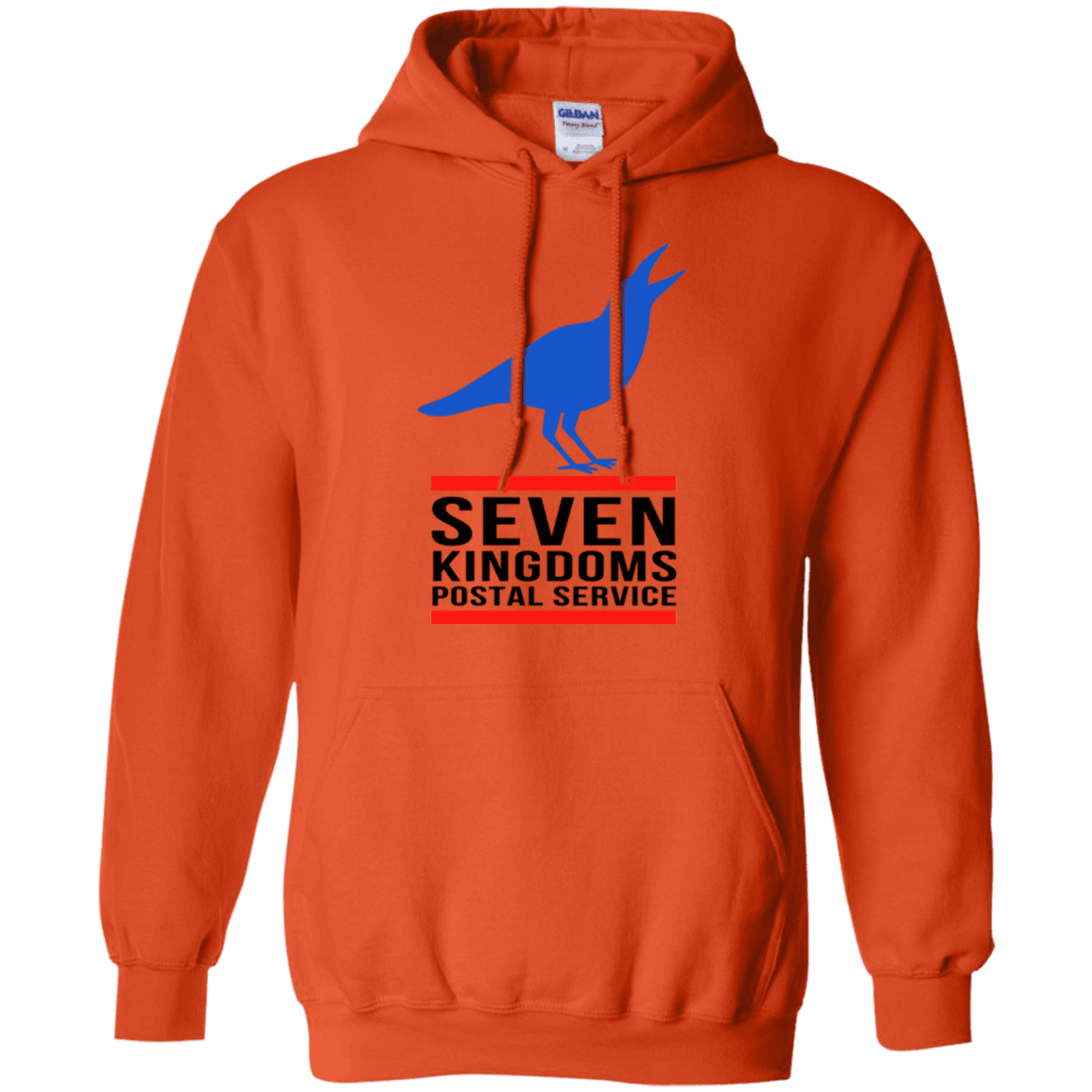 Sweatshirts Orange / Small Seven kingdoms postal service Pullover Hoodie