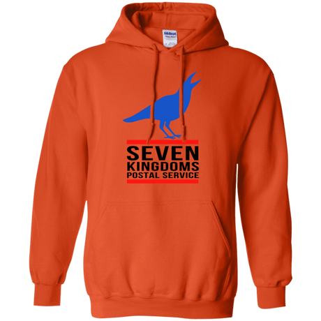 Sweatshirts Orange / Small Seven kingdoms postal service Pullover Hoodie