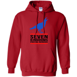 Sweatshirts Red / Small Seven kingdoms postal service Pullover Hoodie
