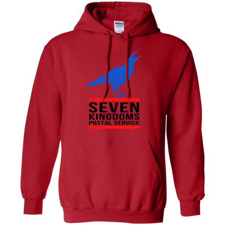 Sweatshirts Red / Small Seven kingdoms postal service Pullover Hoodie