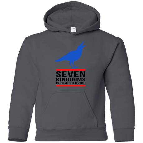 Sweatshirts Charcoal / YS Seven kingdoms postal service Youth Hoodie