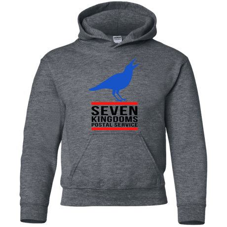 Sweatshirts Dark Heather / YS Seven kingdoms postal service Youth Hoodie